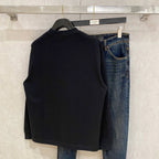 Letter Print Mock Neck Long Sleeve Top G995001