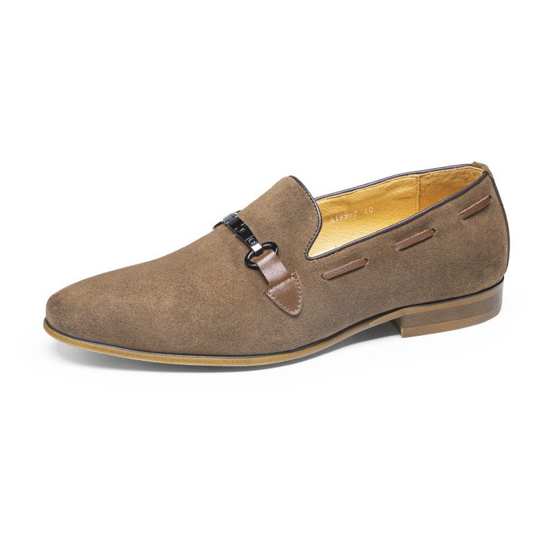 Metal Bit Slip-On Loafers Y101104