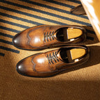 Wingtip Brogue Derby Shoes Y101105