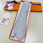 Men's Check Jacquard Necktie E2081009