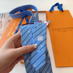 Diagonal Stripe Jacquard Necktie E2081013