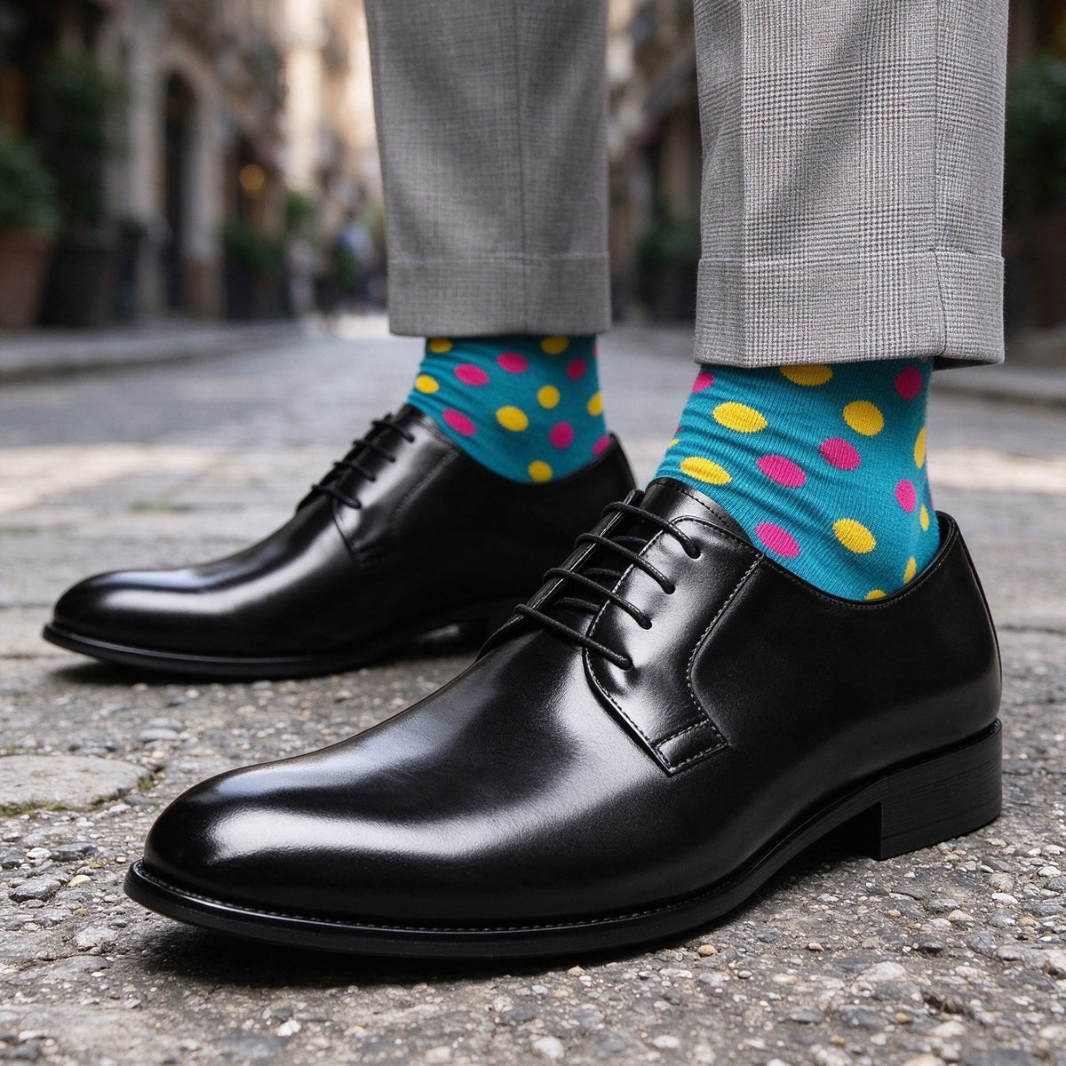 Men's Plain Derby Dress Shoes P050528