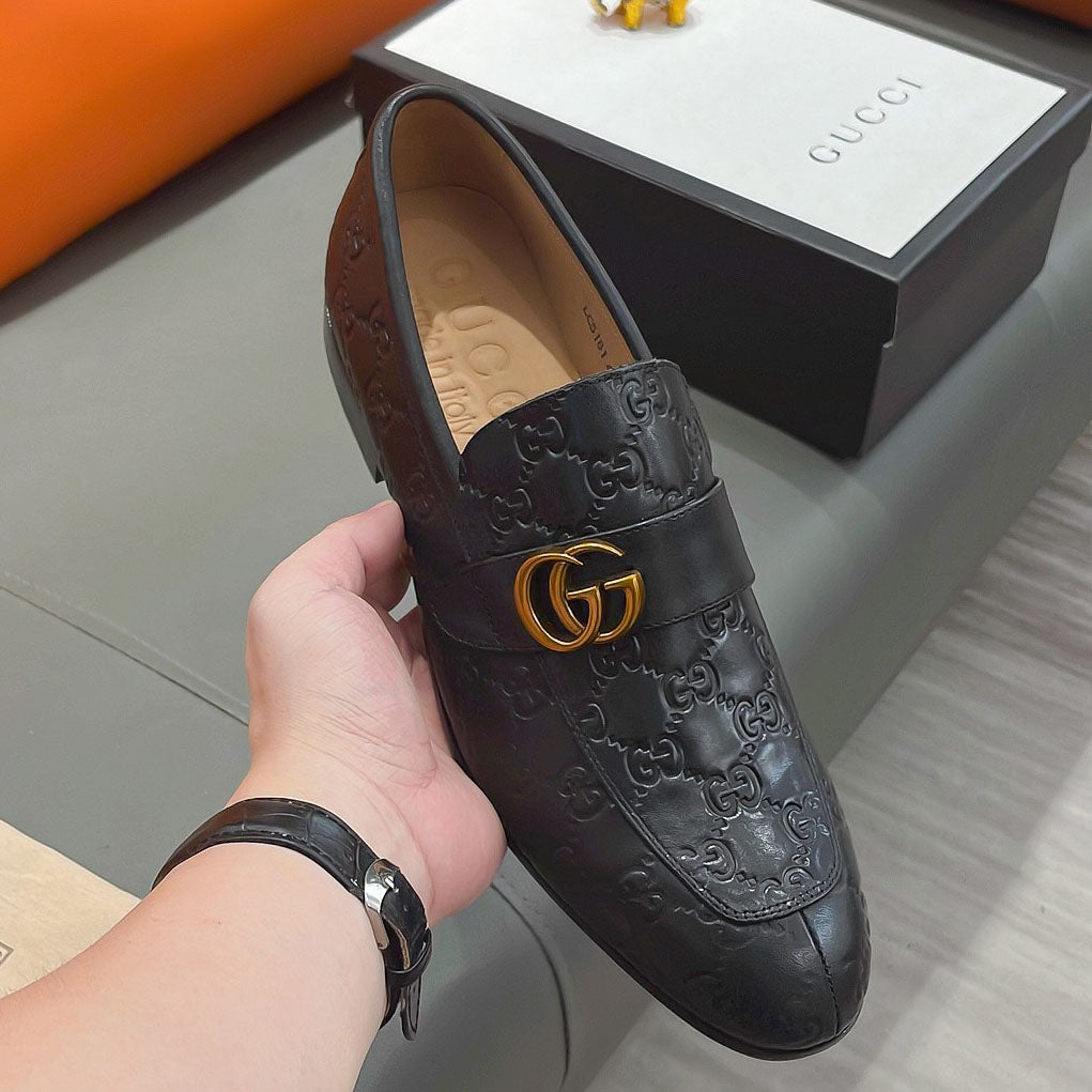 Embossed Interlocking G Loafers S283407