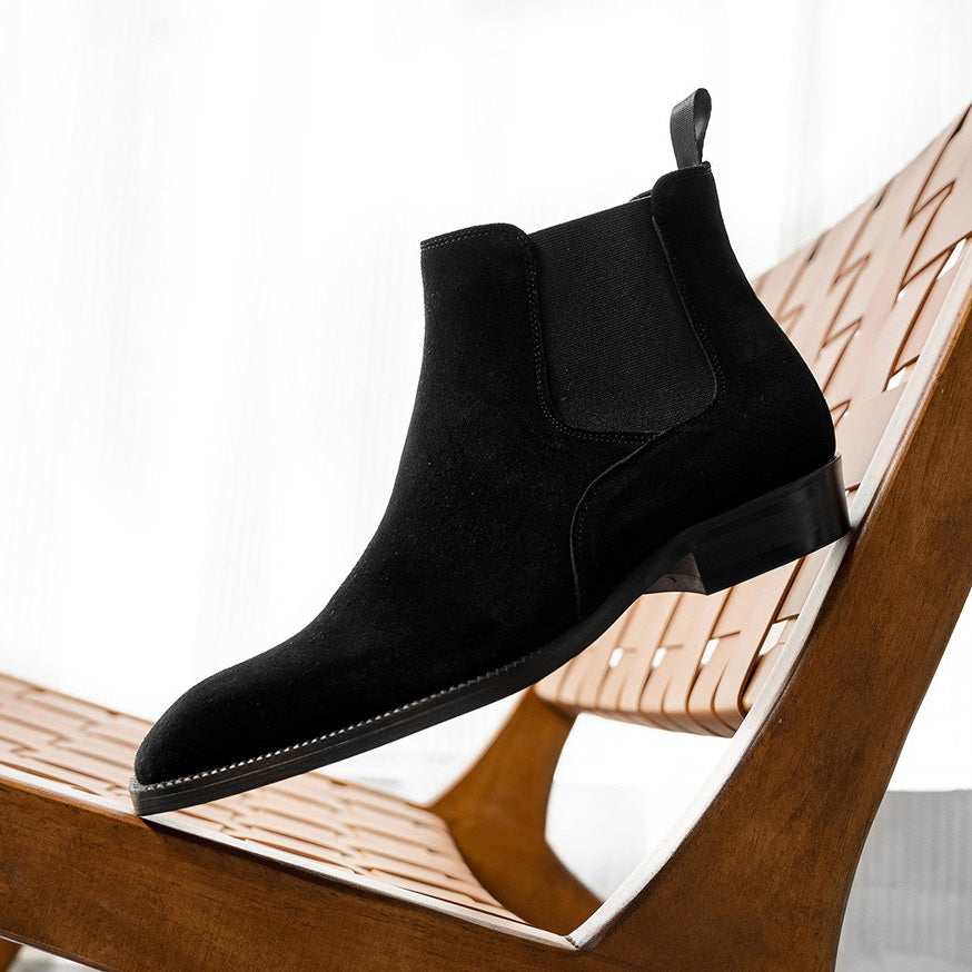 Men's Suede Chelsea Boots P050525