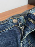 Back Pocket City Graphic Printed Vintage Denim Jeans R260534