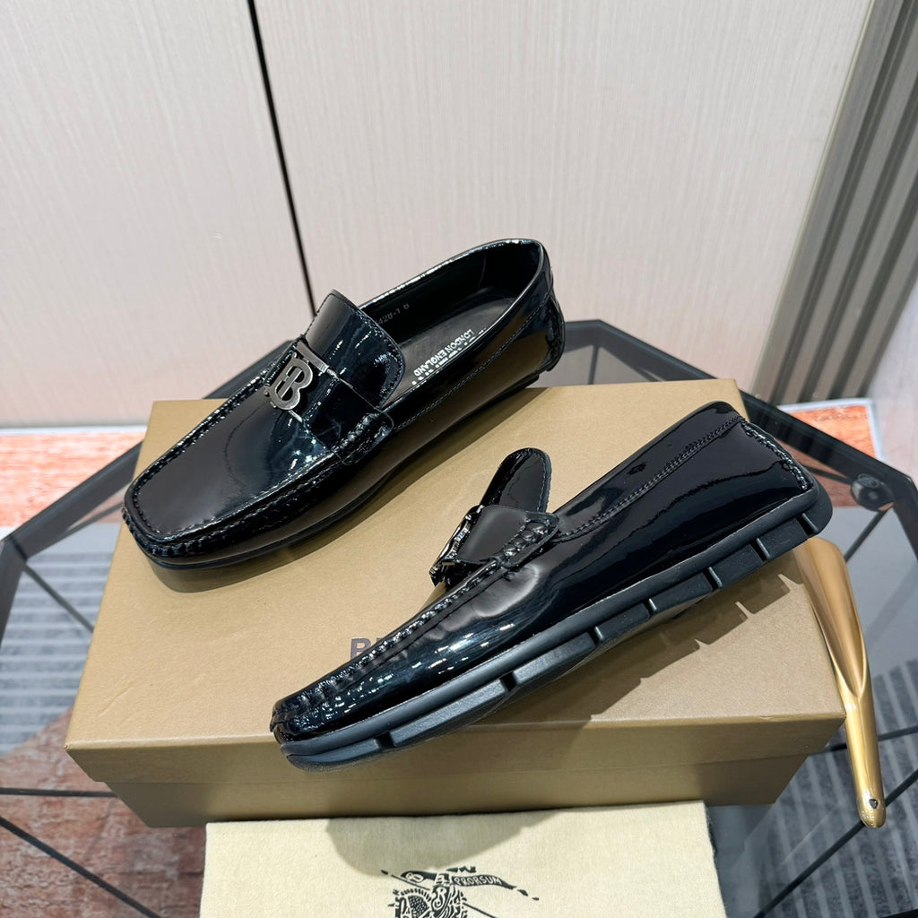 Men's Metal Ornament Buckle Loafer Driving Shoes NE190115