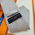 Men's Check Jacquard Necktie E2081009