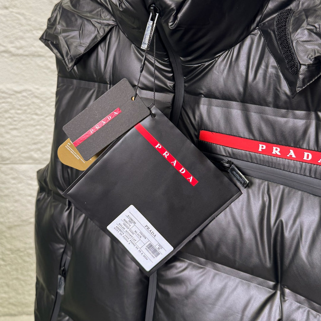 Removable Hood Quilted Puffer Vest U310523