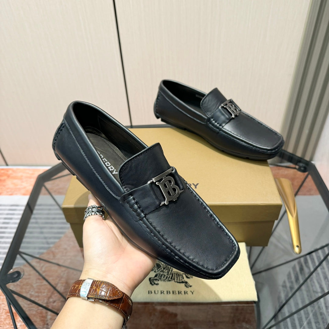 Men's Metal Ornament Buckle Loafer Driving Shoes NE190115