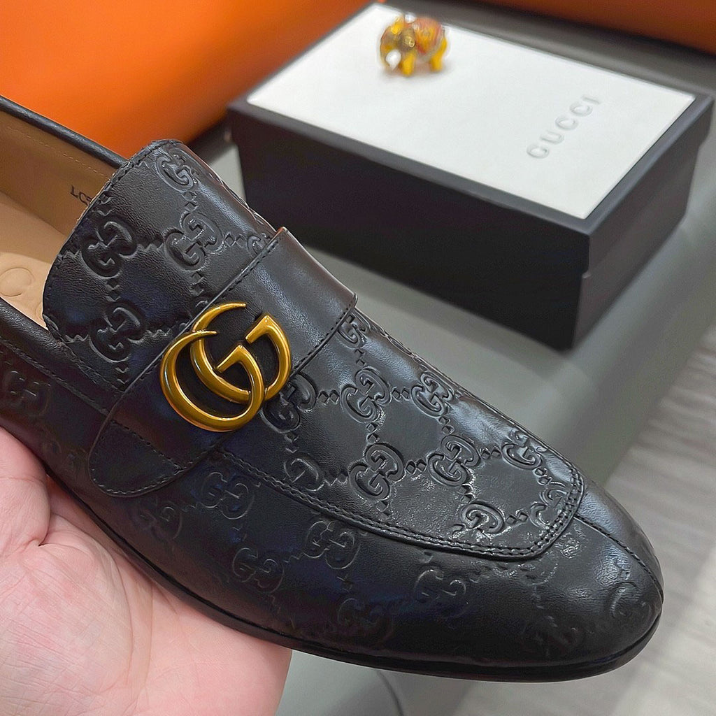Embossed Interlocking G Loafers S283407