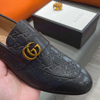 Embossed Interlocking G Loafers S283407
