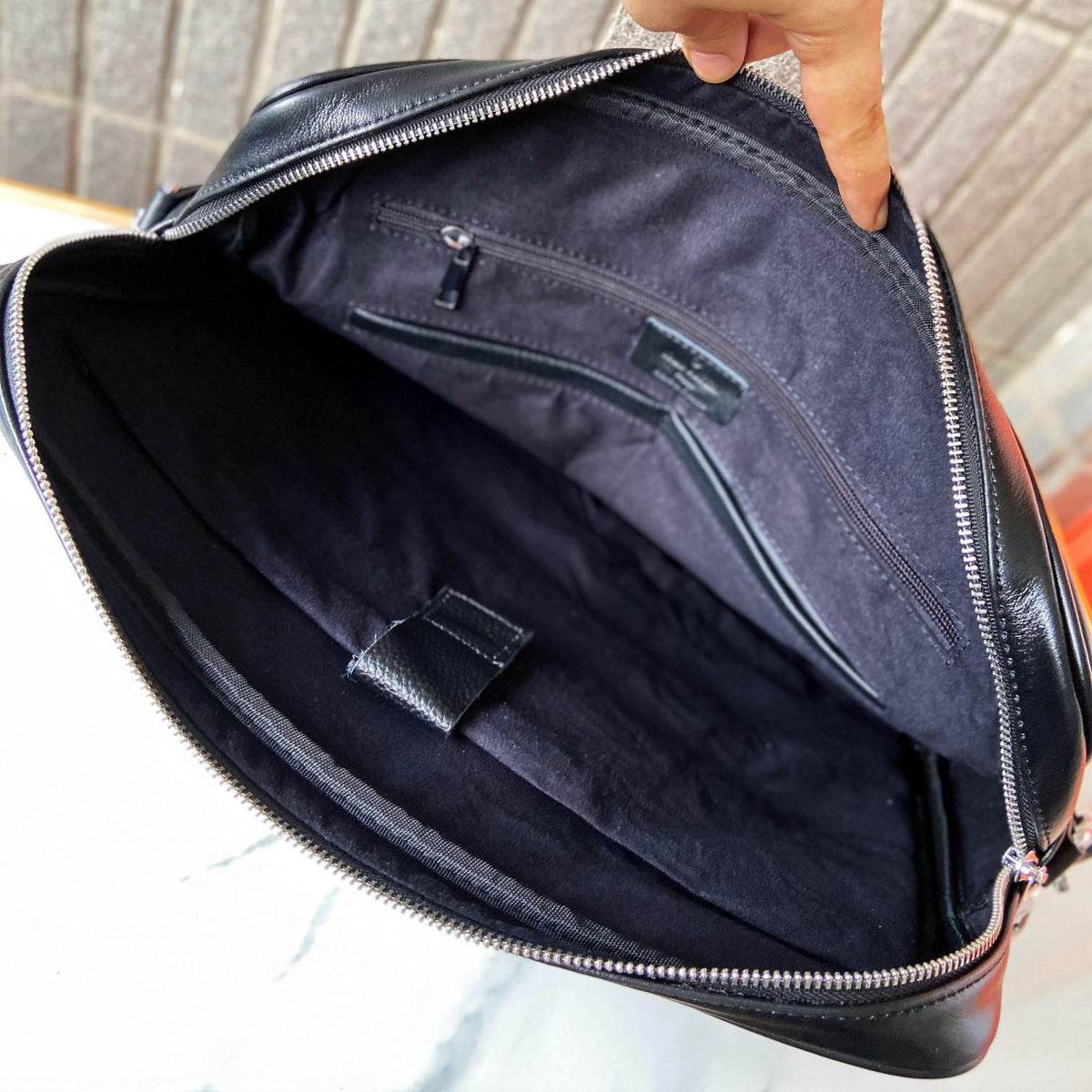 Full Embossed Pattern Business Briefcase B101015