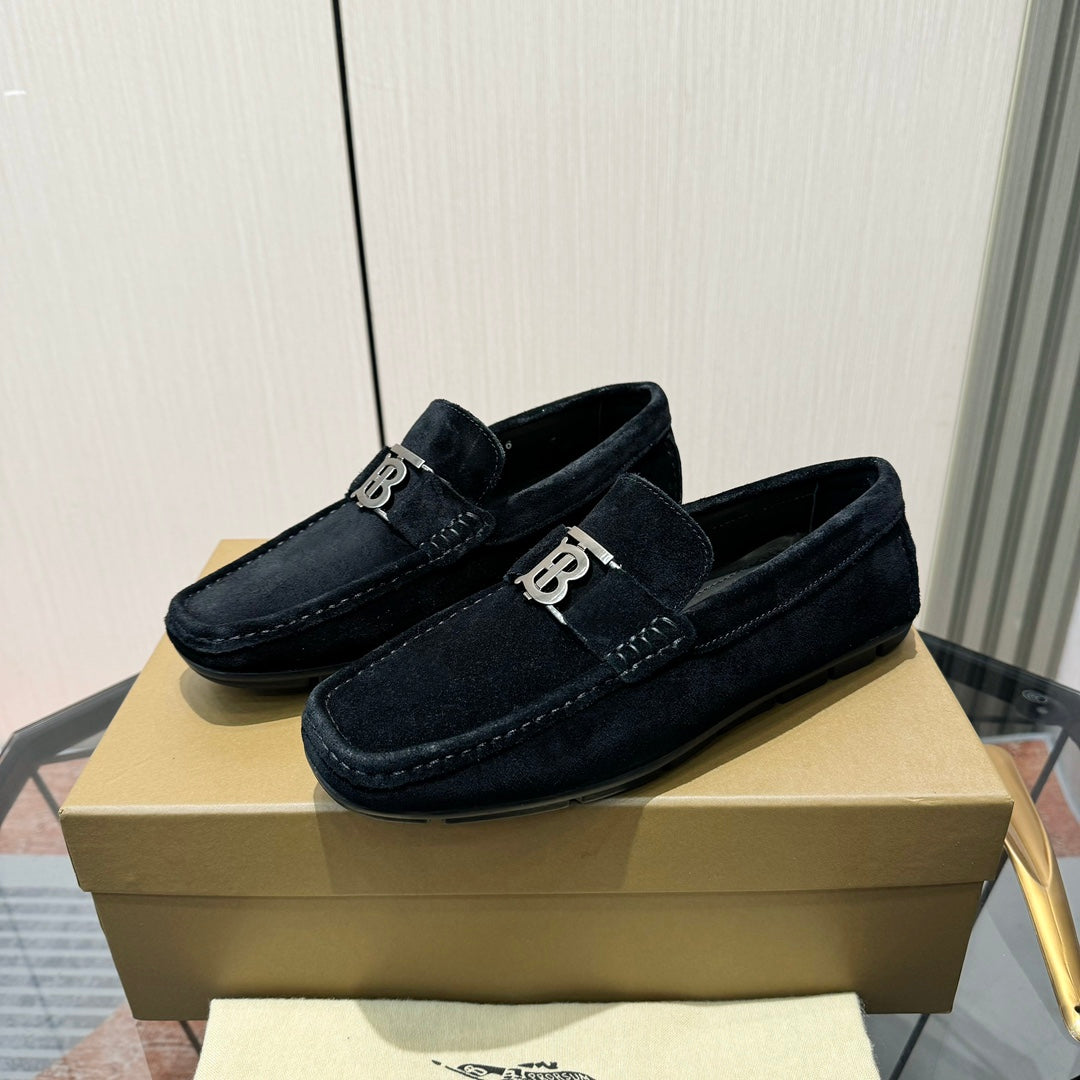 Men's Metal Ornament Buckle Loafer Driving Shoes NE190115
