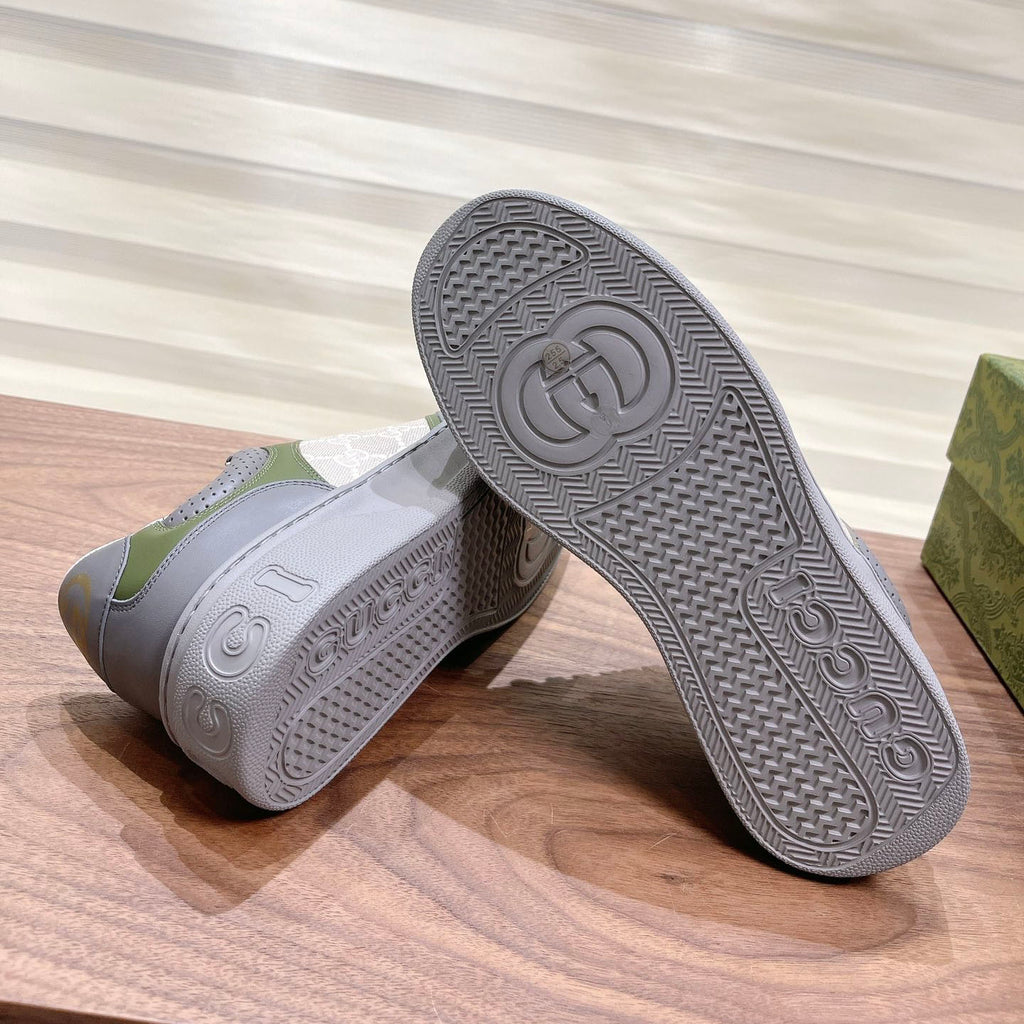 Men's Interlocking G Monogram Patchwork Platform Sneakers JN081101