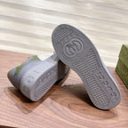 Men's Interlocking G Monogram Patchwork Platform Sneakers JN081101