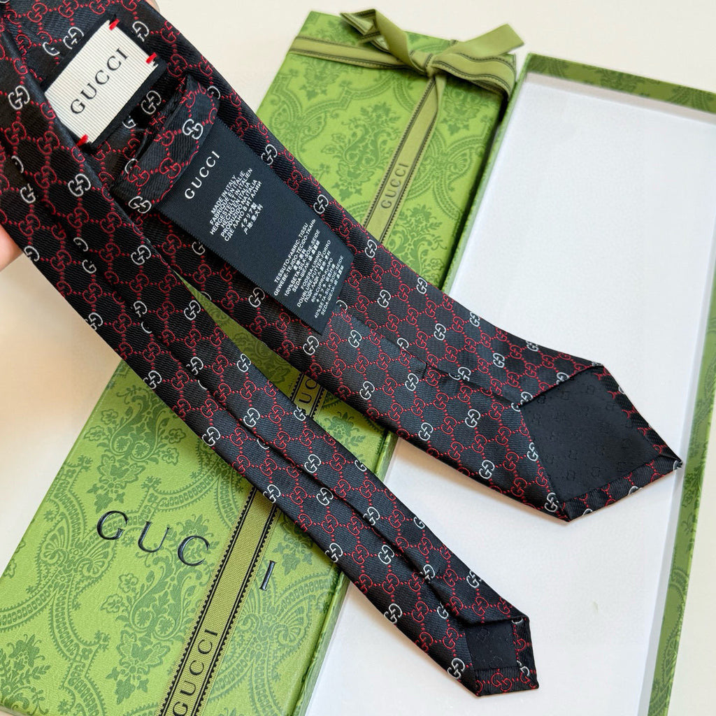 Men's Diamond Grid Jacquard Necktie E2081008