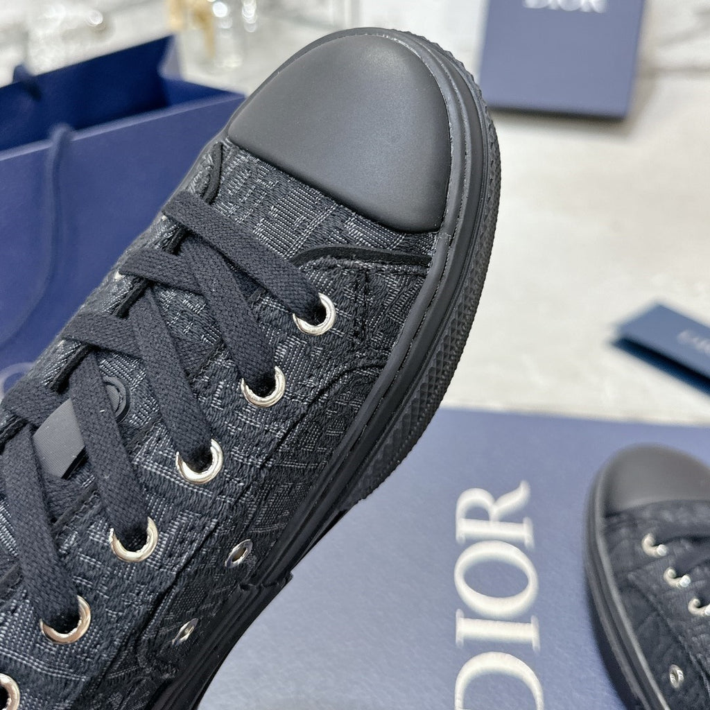 Men's Oblique Jacquard Low Top Sneakers JN081105