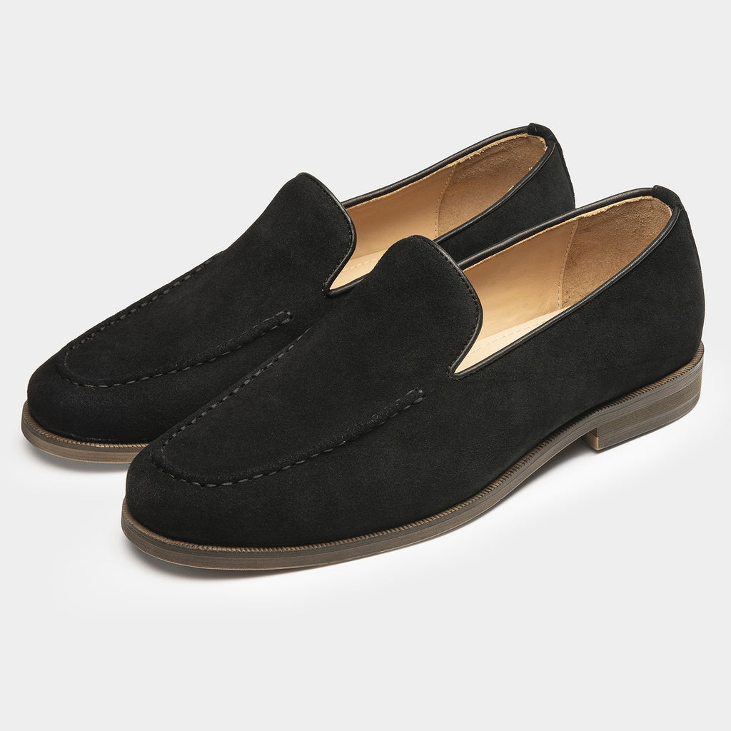 Slip-On Suede Loafers Casual Dress Loafers Y101116