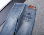 Vintage Cross Stitch Line Slim Denim V260848