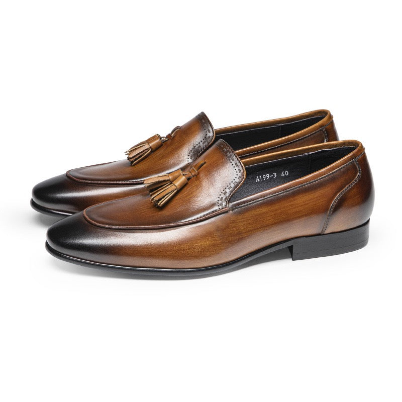 Tassel Loafers Slip-On Formal Dress Shoes Y101111