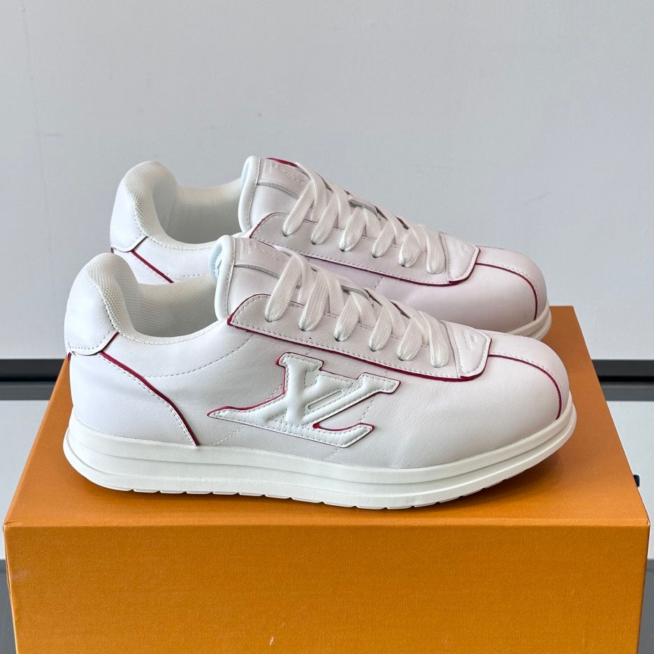 Side Embroidered Logo Low Top Lace-Up Casual Sneaker S283425