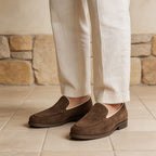 Slip-On Suede Loafers Casual Dress Loafers Y101116
