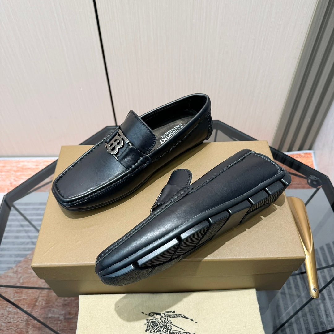 Men's Metal Ornament Buckle Loafer Driving Shoes NE190115