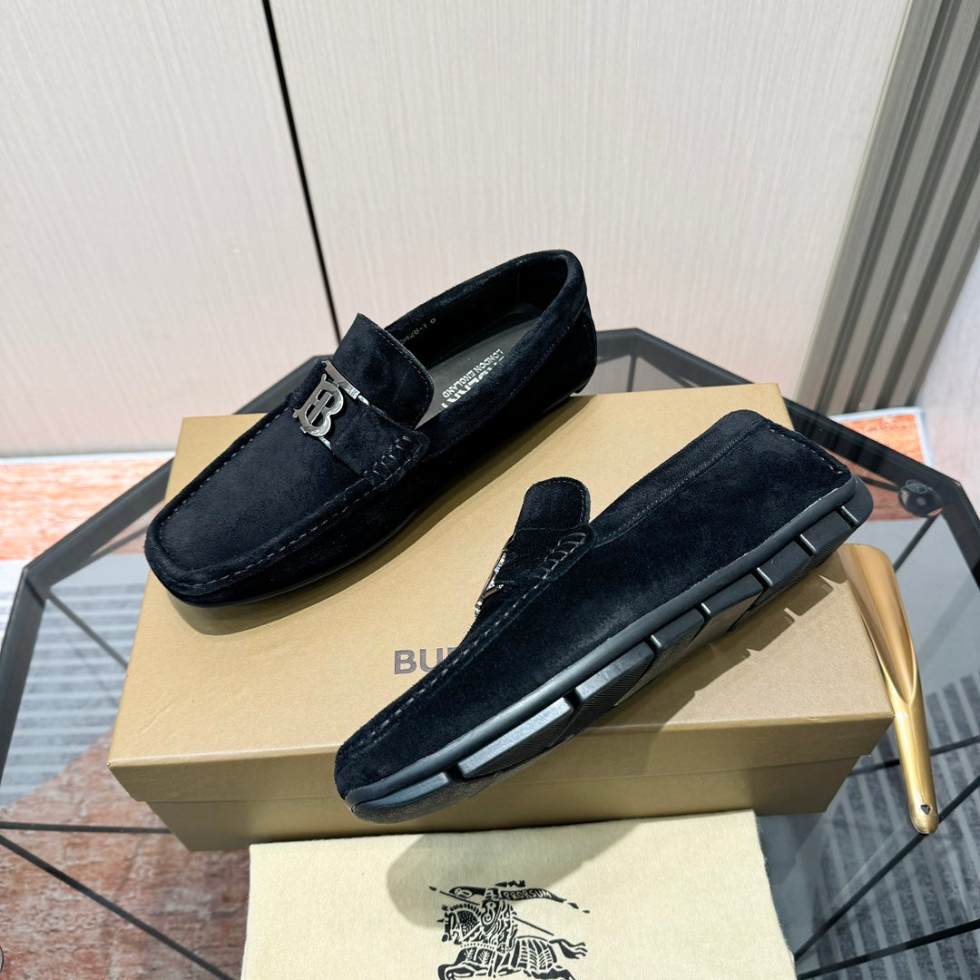 Men's Metal Ornament Buckle Loafer Driving Shoes NE190115