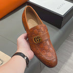 Embossed Interlocking G Loafers S283407