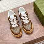Men's Interlocking G Monogram Patchwork Platform Sneakers JN081101