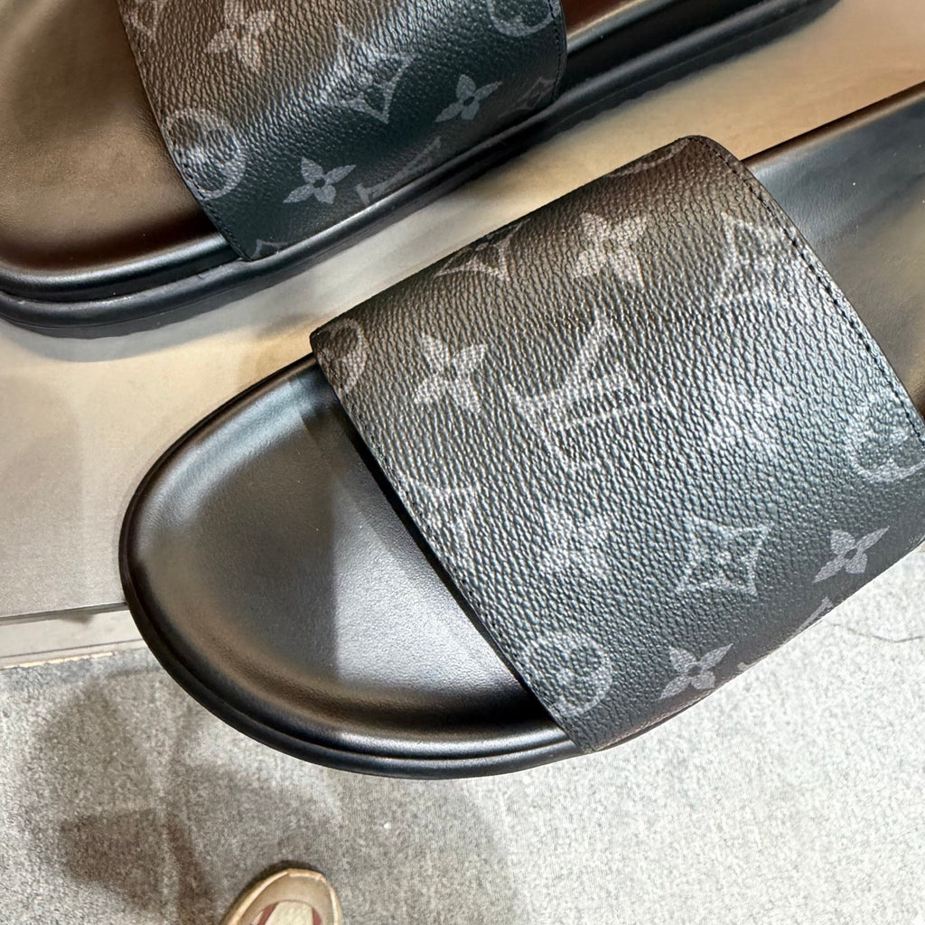 Allover Printed Thick Slide Sandals S265510