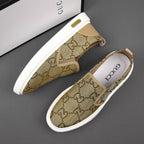 Men's Allover Monogram Slip-On Sneakers JN081112