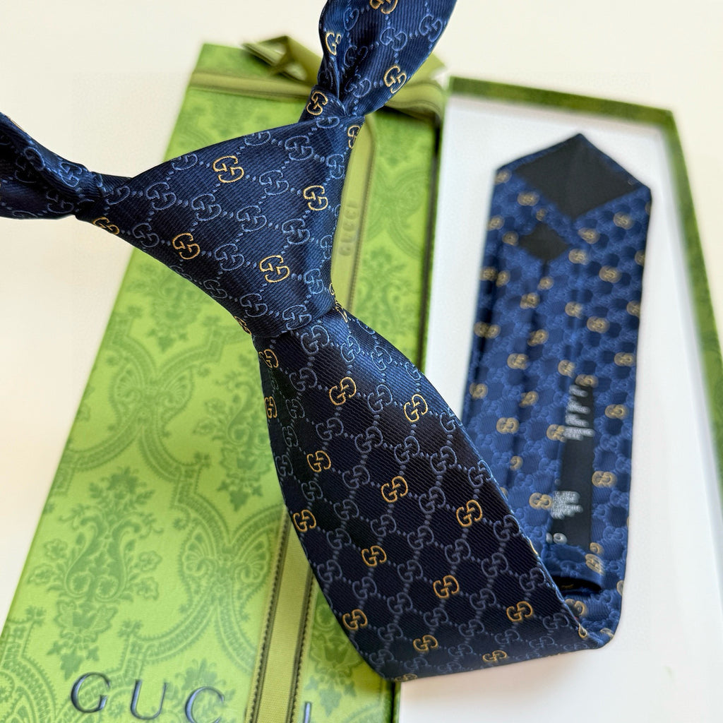 Men's Diamond Grid Jacquard Necktie E2081008