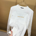 New Round Neck Embossed Jacquard Knit Sweater GN380101