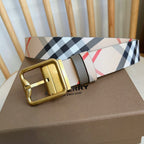 Men's Classic Check Pin Buckle Belt E2081003