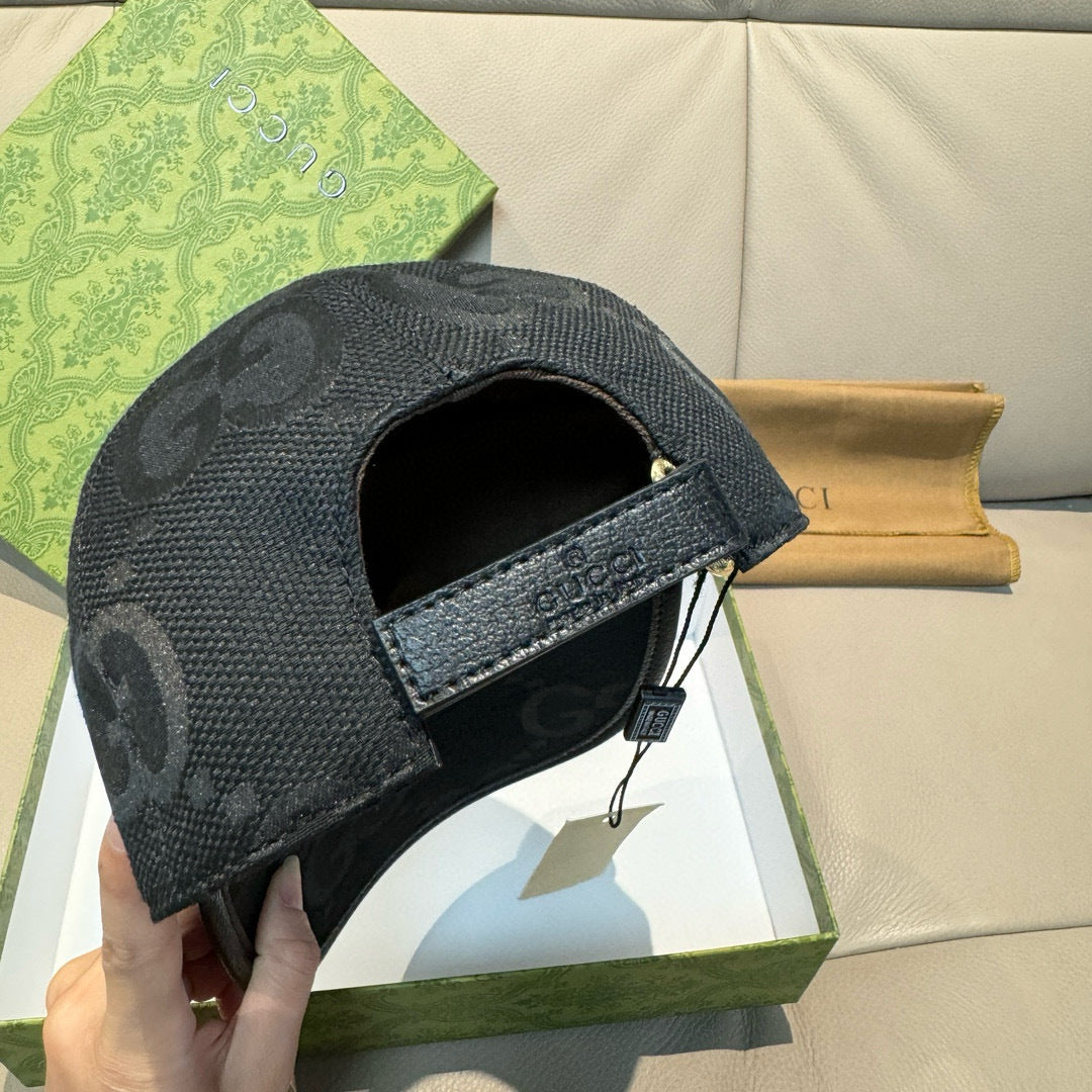 Allover Interlocking Pattern Jacquard Baseball Cap G103009