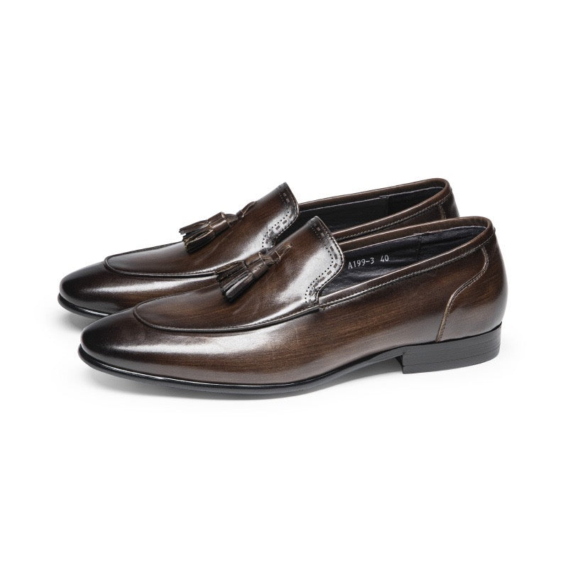 Tassel Loafers Slip-On Formal Dress Shoes Y101111