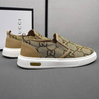 Men's Allover Monogram Slip-On Sneakers JN081112