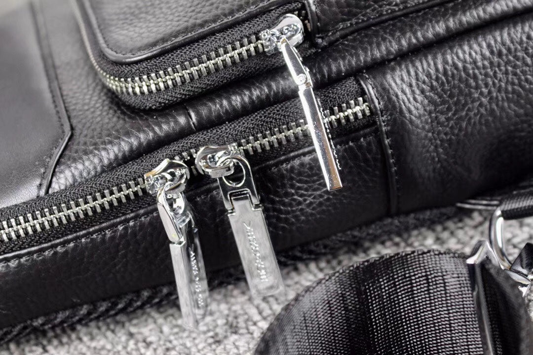 Grain Leather Embossed Pattern Chest Sling Bag B101002