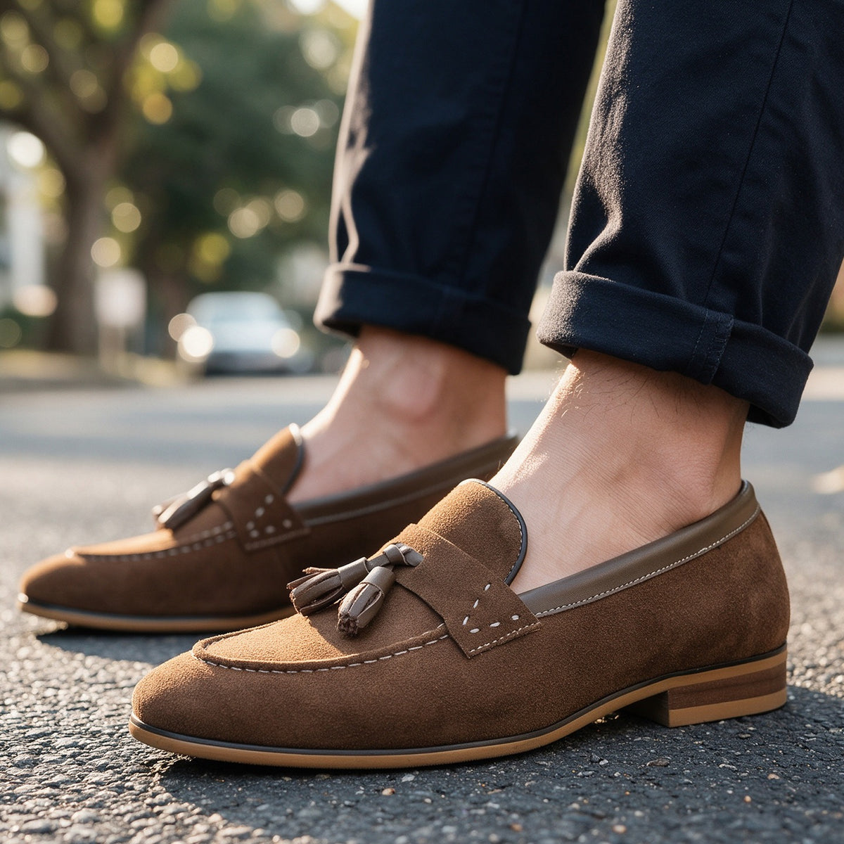 Tassel Slip-On Loafers Y101101