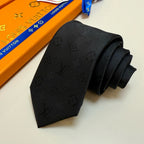 Men's Four-Point Floral Jacquard Necktie E2081010