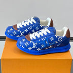 Allover Printed Lace-Up Low Top Platform Sneakers S283420