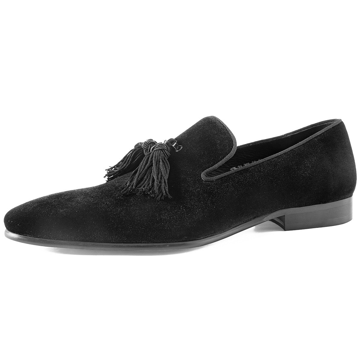 Tassel Velvet Loafer Dress Shoes P050521