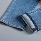Embroidered Logo Straight Fit Denim Jeans NE210201