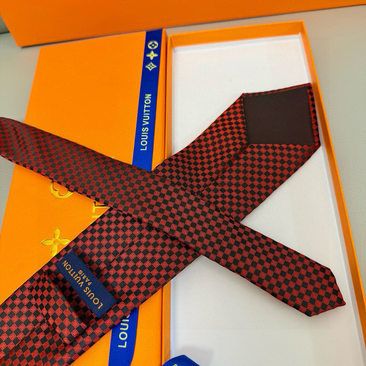 Men's Check Jacquard Necktie E2081009