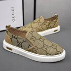 Men's Allover Monogram Slip-On Sneakers JN081112