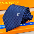 Men's Check Jacquard Necktie E2081009