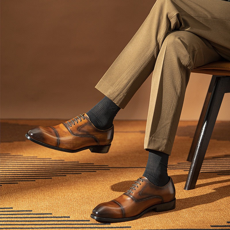 Cap Toe Oxford Dress Shoes Y101103