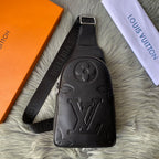 Full Embossed Pattern Chest Sling Bag B101018