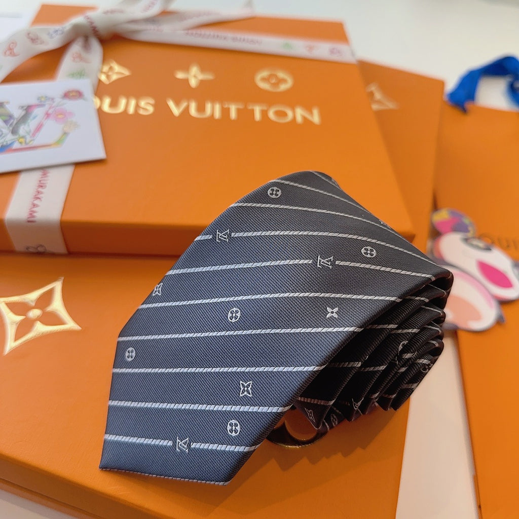 Diagonal Stripe Jacquard Necktie E2081013